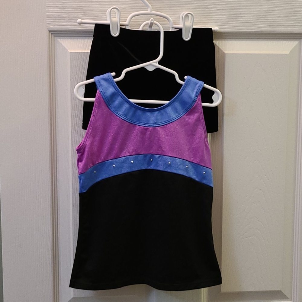 Youth gymnastic outfit